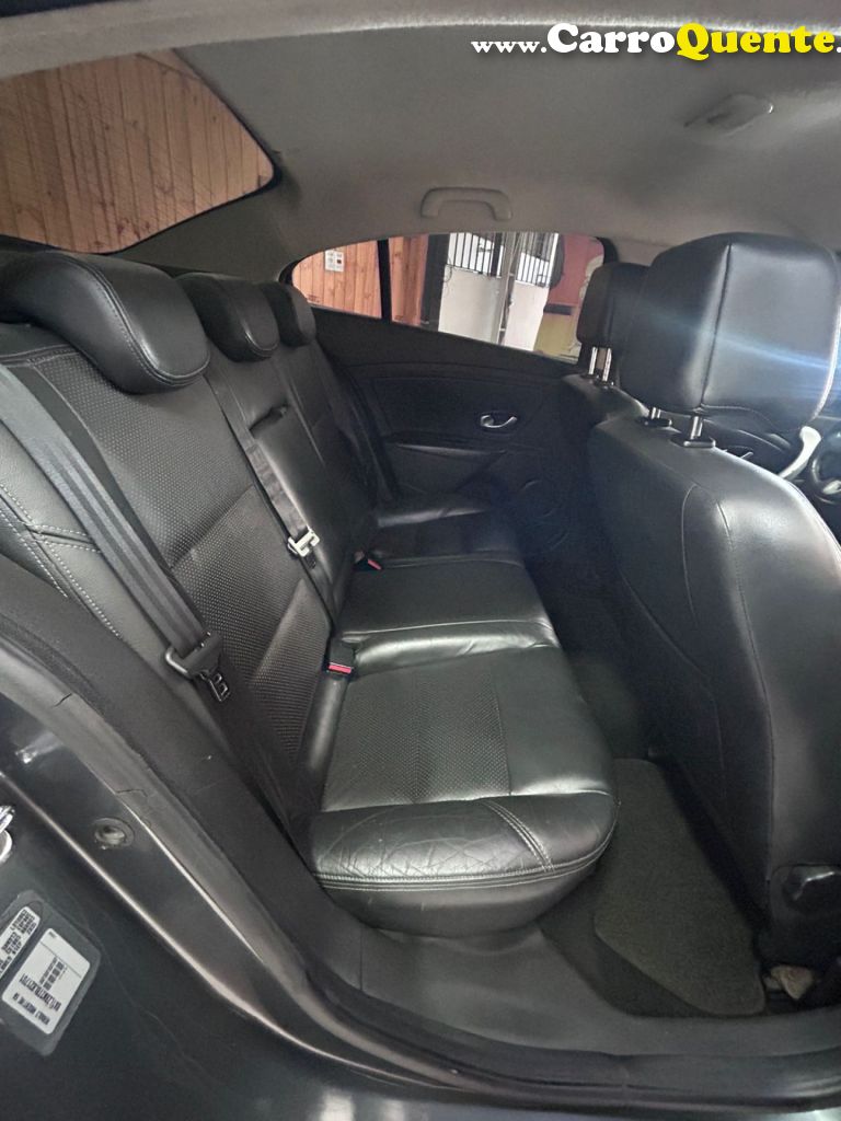 RENAULT   FLUENCE SED. DYNAMIQUE 2.0 16V FLEX AUT.   CINZA 2011 2.0 GASOLINA - Loja