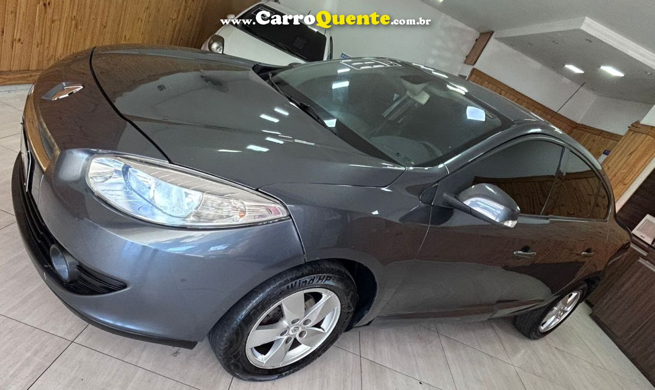 RENAULT   FLUENCE SED. DYNAMIQUE 2.0 16V FLEX AUT.   CINZA 2011 2.0 GASOLINA - Loja