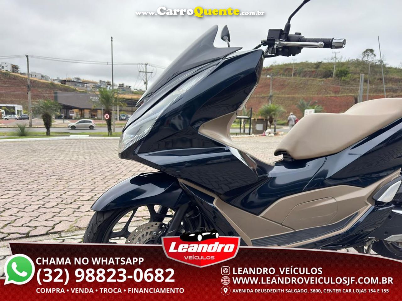 HONDA   PCX 160 DLX   AZUL 2025 160 GASOLINA - Loja