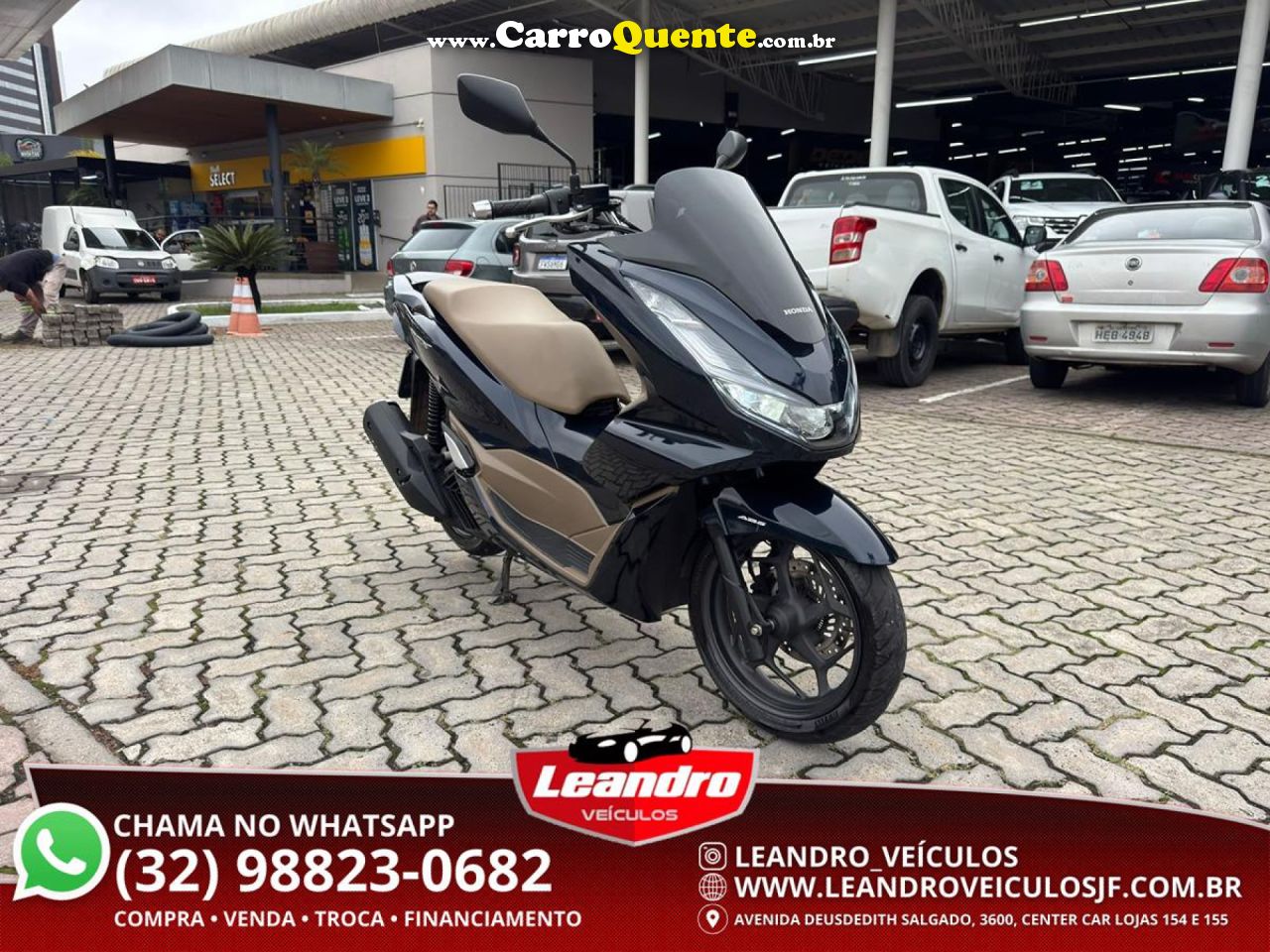 HONDA   PCX 160 DLX   AZUL 2025 160 GASOLINA - Loja