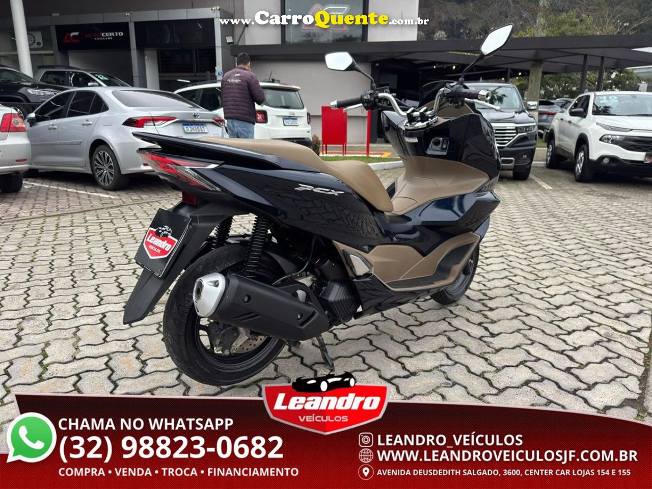 HONDA   PCX 160 DLX   AZUL 2025 160 GASOLINA - Loja