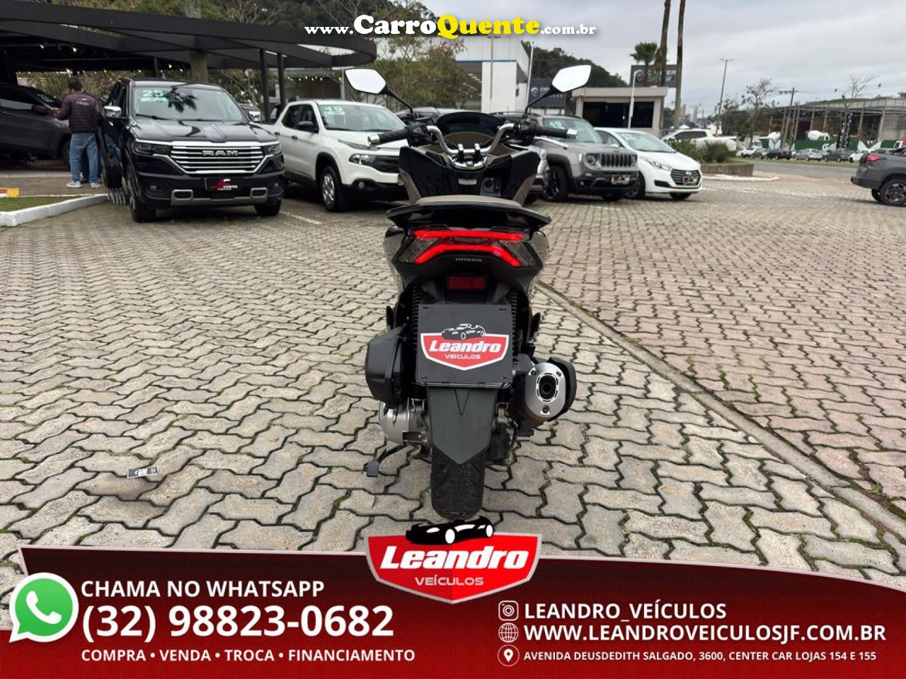 HONDA   PCX 160 DLX   AZUL 2025 160 GASOLINA - Loja