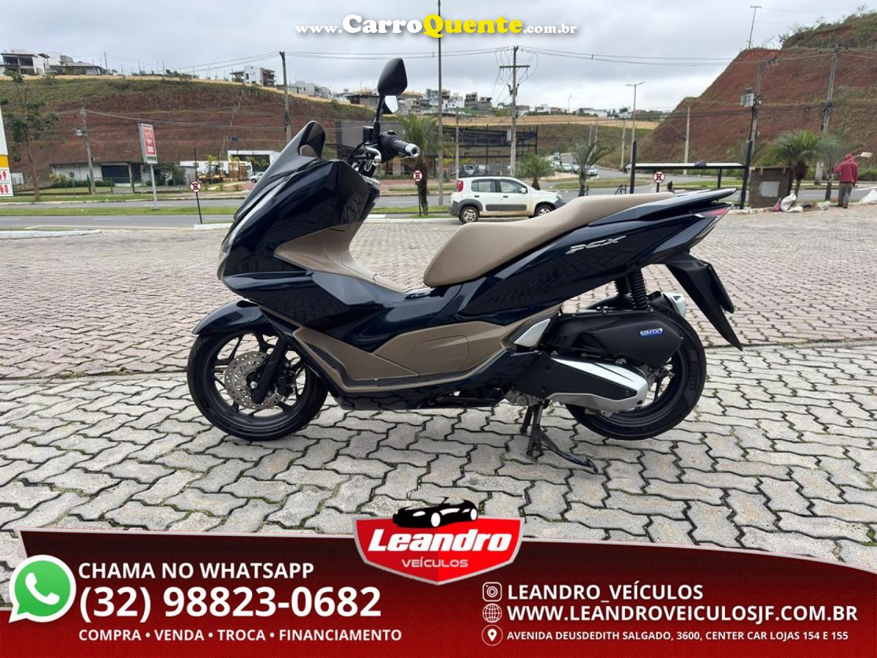 HONDA   PCX 160 DLX   AZUL 2025 160 GASOLINA - Loja