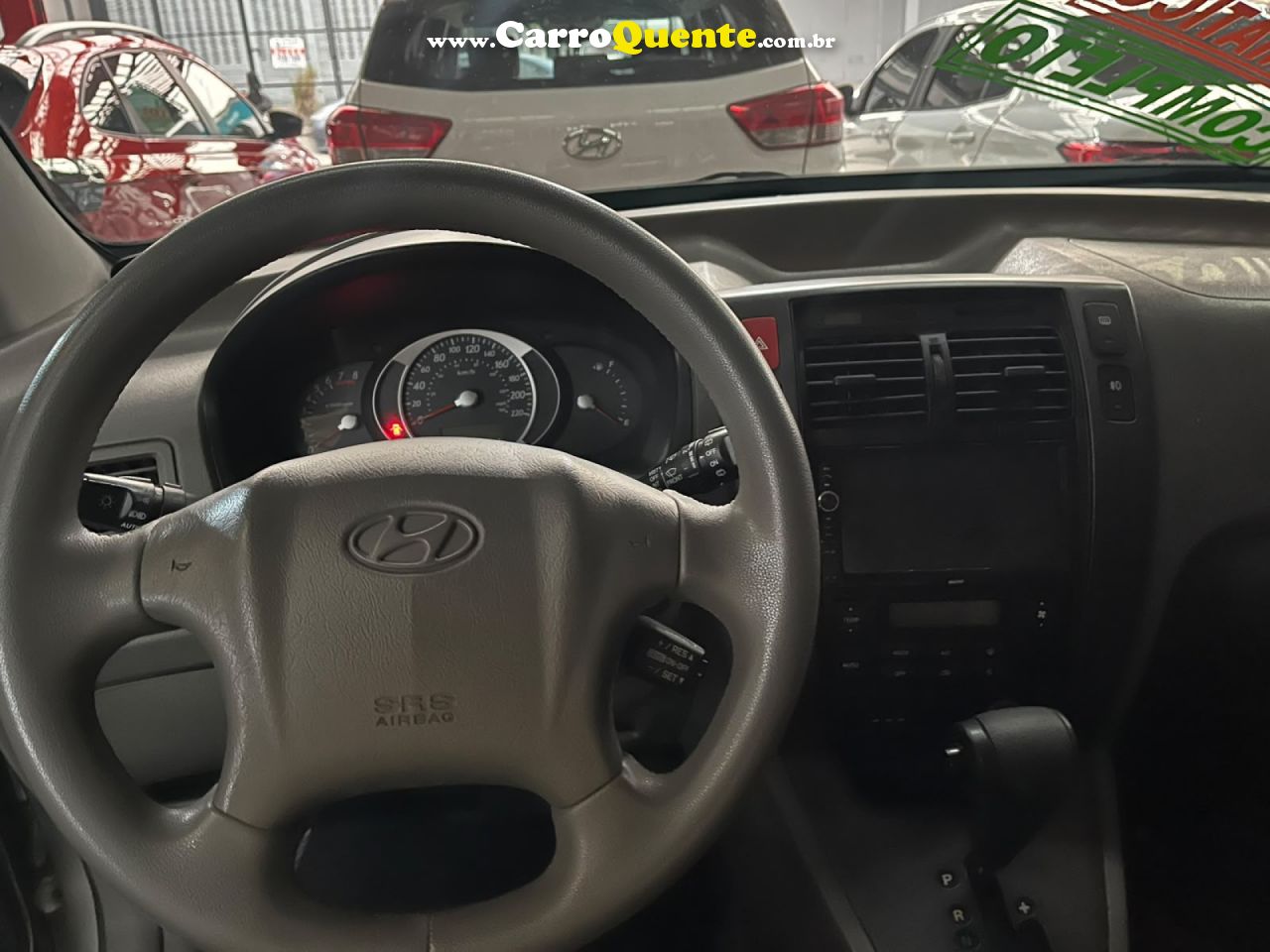 HYUNDAI   TUCSON 2.0 16V AUT.   PRATA 2012 2.0 GASOLINA - Loja