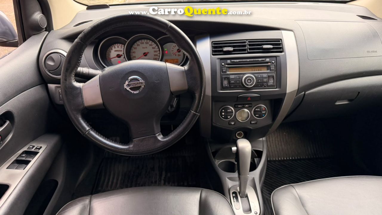 NISSAN   LIVINA X-GEAR SLX-GEAR 1.8 FLEX F. AUT.   CINZA 2012 1.8 FLEX - Loja