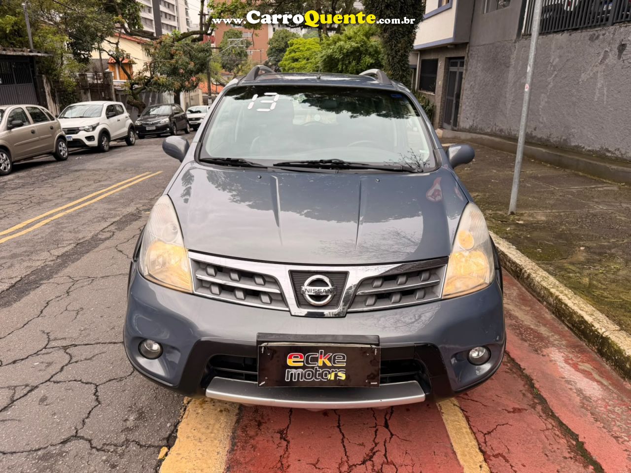 NISSAN   LIVINA X-GEAR SLX-GEAR 1.8 FLEX F. AUT.   CINZA 2012 1.8 FLEX - Loja
