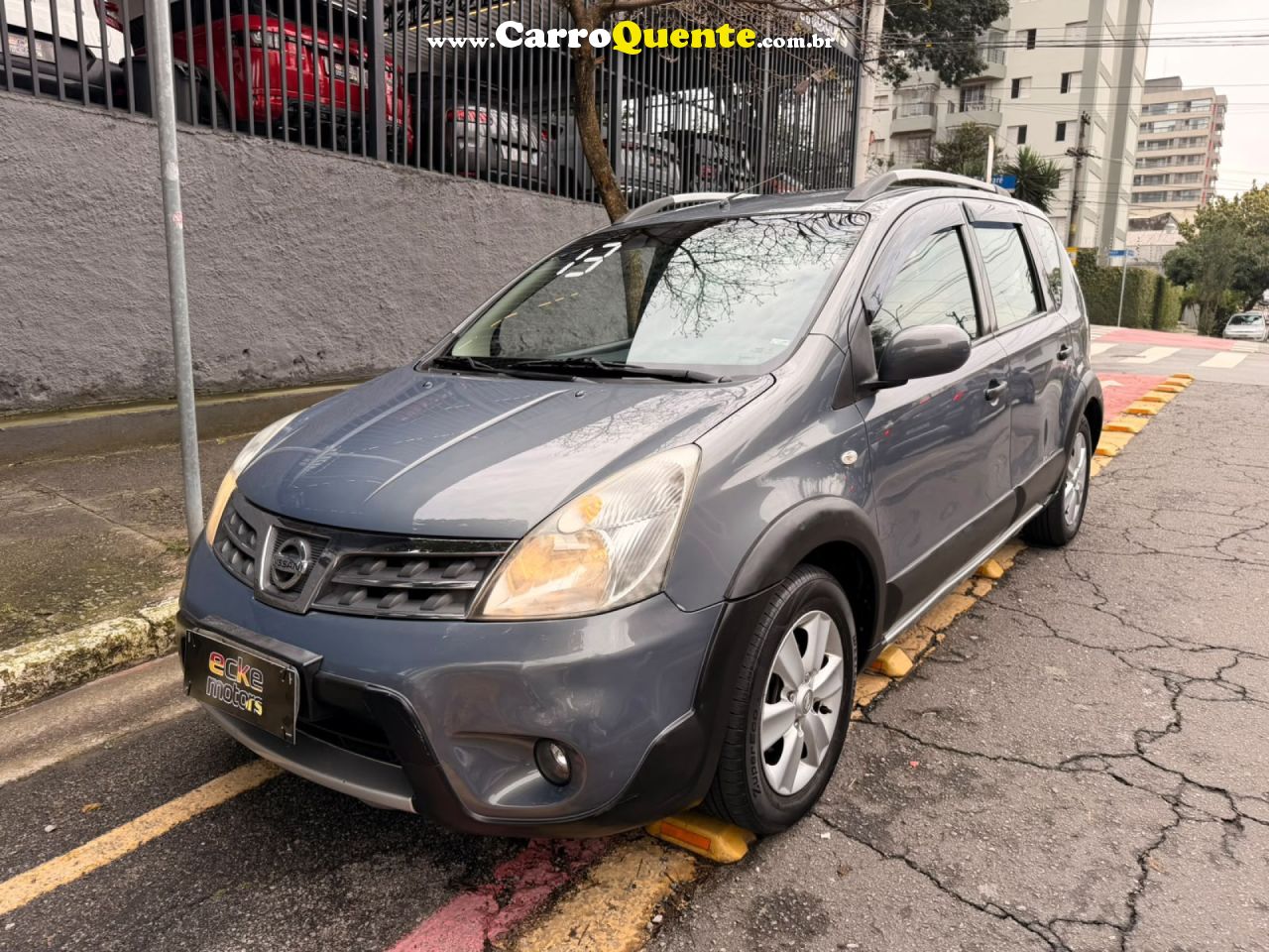 NISSAN   LIVINA X-GEAR SLX-GEAR 1.8 FLEX F. AUT.   CINZA 2012 1.8 FLEX - Loja