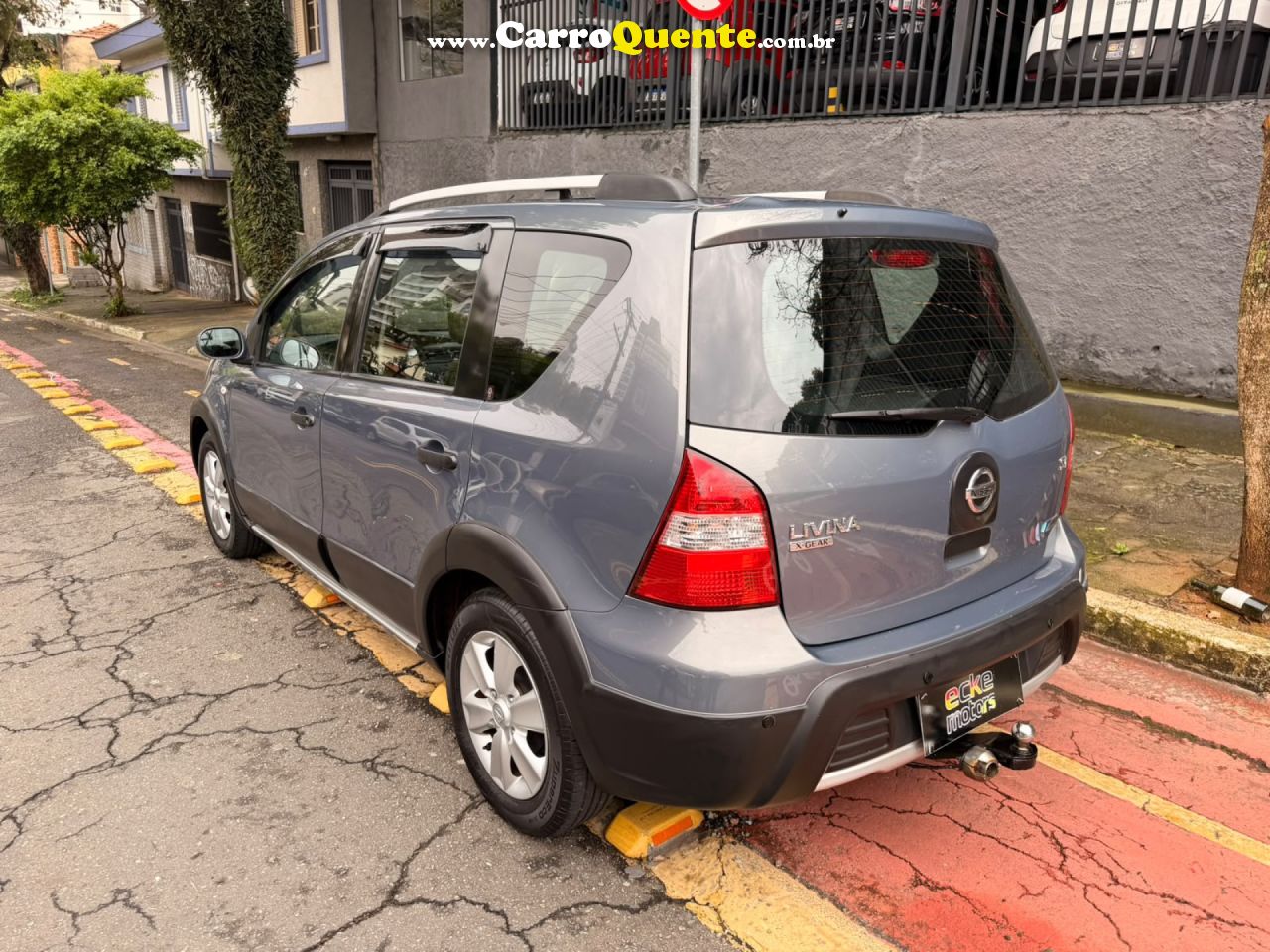 NISSAN   LIVINA X-GEAR SLX-GEAR 1.8 FLEX F. AUT.   CINZA 2012 1.8 FLEX - Loja