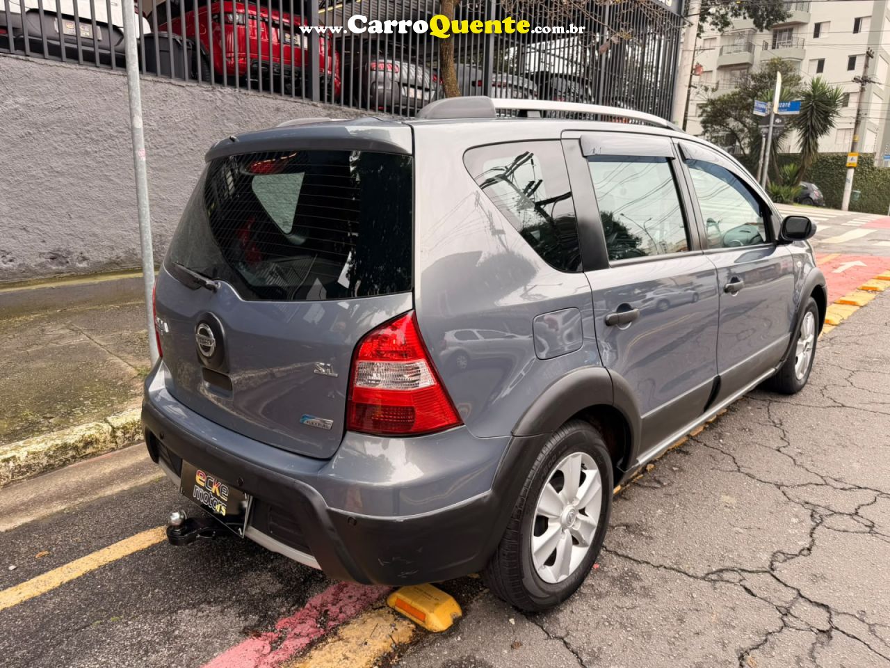 NISSAN   LIVINA X-GEAR SLX-GEAR 1.8 FLEX F. AUT.   CINZA 2012 1.8 FLEX - Loja