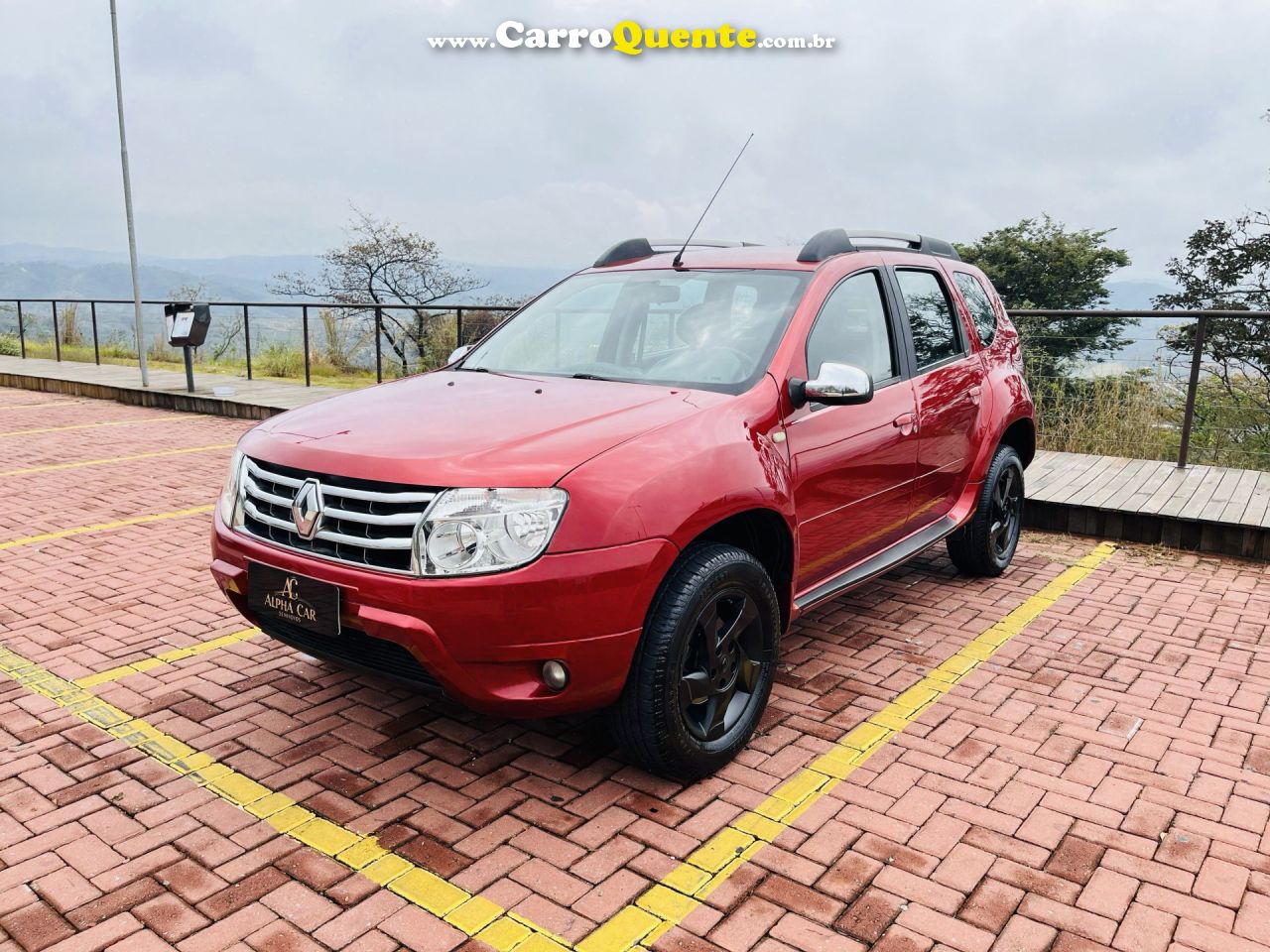 RENAULT   DUSTER DYNAMIQUE 1.6 FLEX 16V MEC.   VERMELHO 2015 1.6 FLEX - Loja