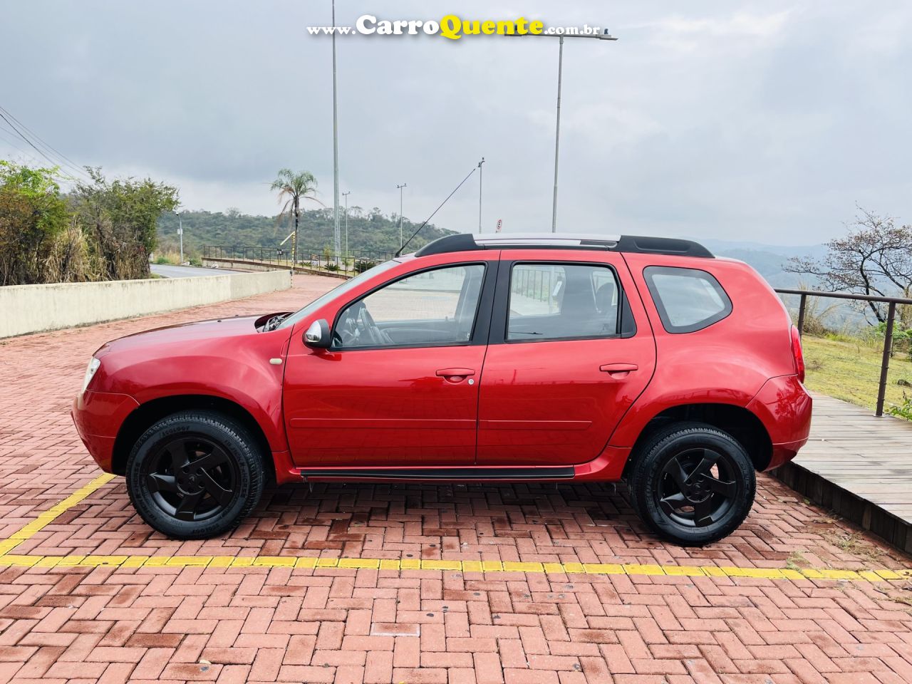 RENAULT   DUSTER DYNAMIQUE 1.6 FLEX 16V MEC.   VERMELHO 2015 1.6 FLEX - Loja