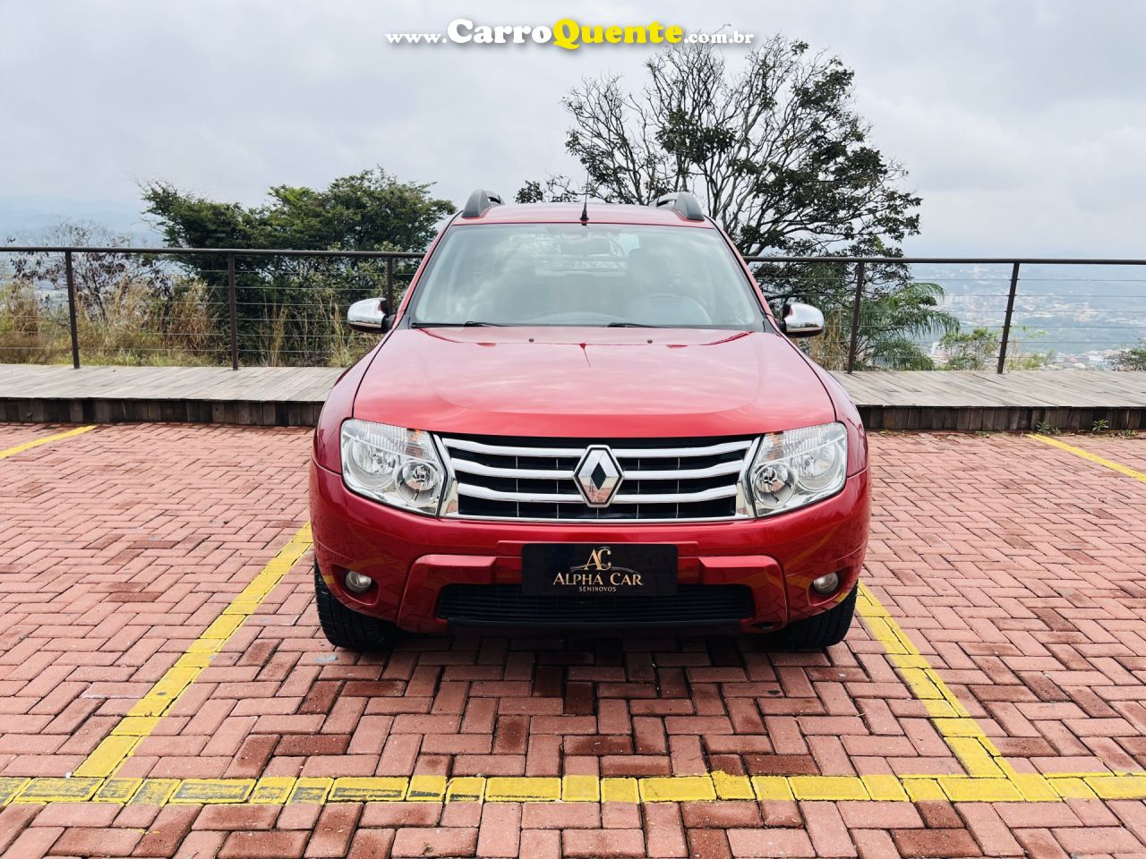 RENAULT   DUSTER DYNAMIQUE 1.6 FLEX 16V MEC.   VERMELHO 2015 1.6 FLEX - Loja