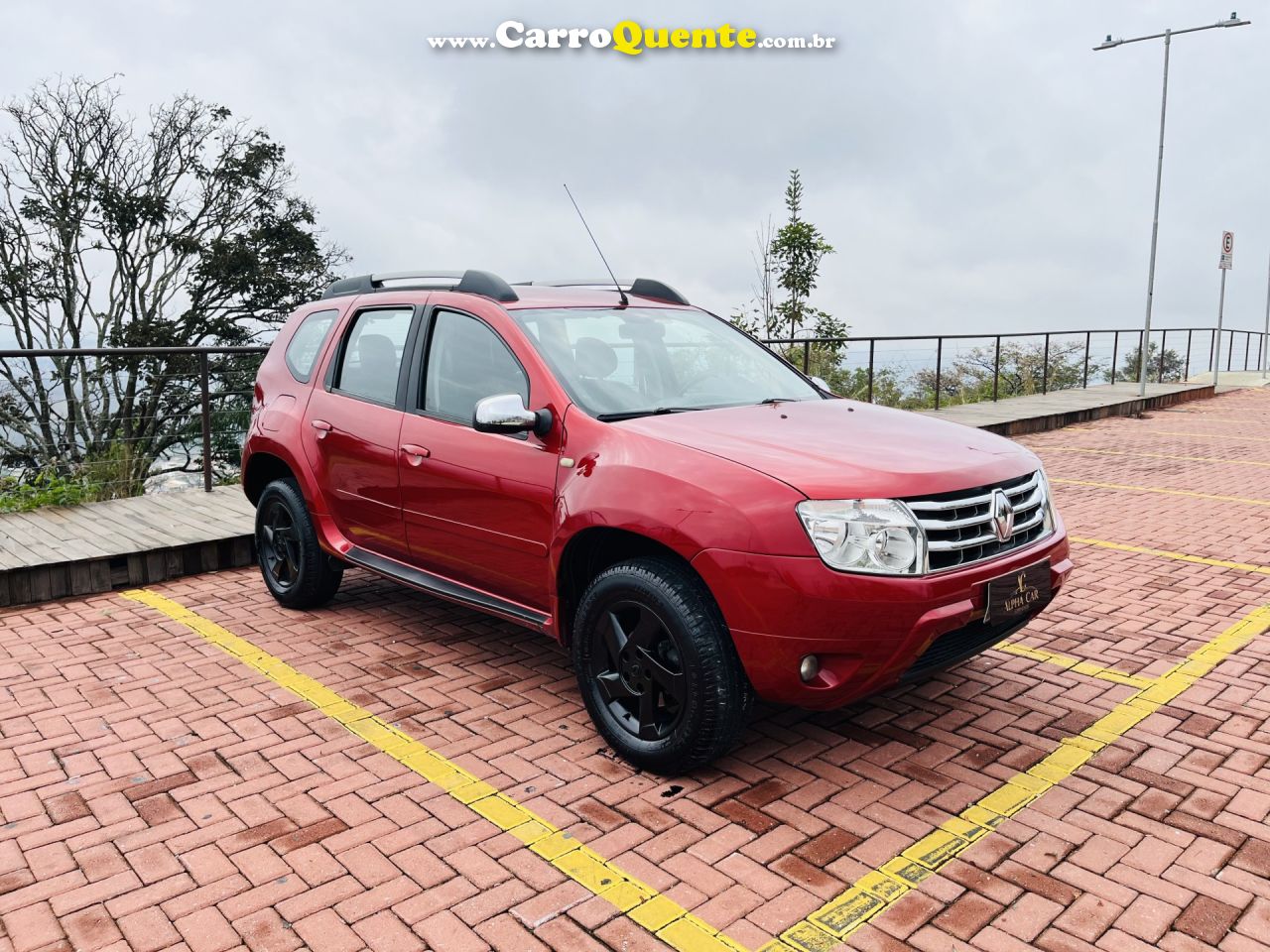 RENAULT   DUSTER DYNAMIQUE 1.6 FLEX 16V MEC.   VERMELHO 2015 1.6 FLEX - Loja