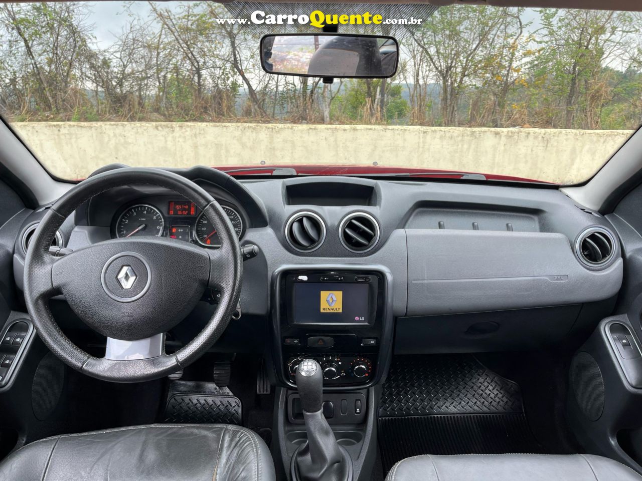 RENAULT   DUSTER DYNAMIQUE 1.6 FLEX 16V MEC.   VERMELHO 2015 1.6 FLEX - Loja