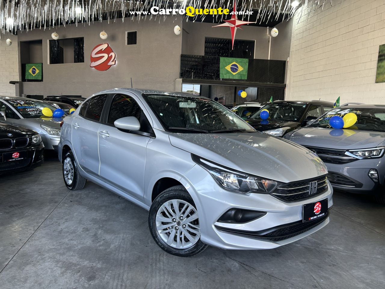 FIAT   CRONOS DRIVE 1.0 6V FLEX   PRATA 2024 1.0 FLEX - Loja