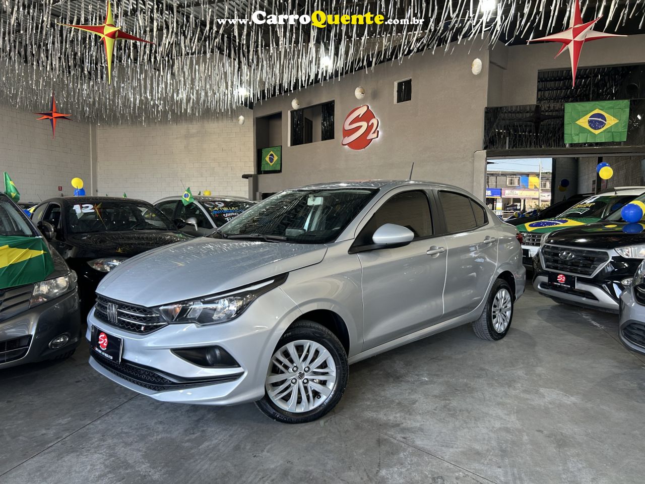 FIAT   CRONOS DRIVE 1.0 6V FLEX   PRATA 2024 1.0 FLEX - Loja