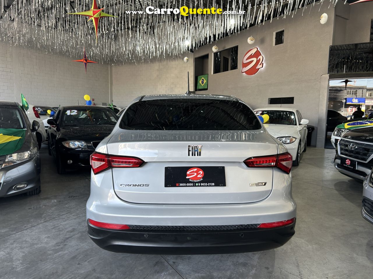 FIAT   CRONOS DRIVE 1.0 6V FLEX   PRATA 2024 1.0 FLEX - Loja