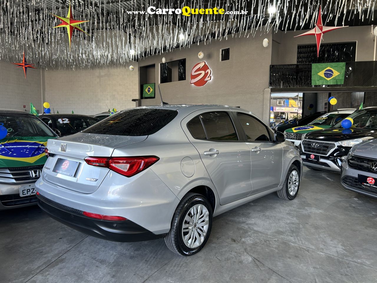 FIAT   CRONOS DRIVE 1.0 6V FLEX   PRATA 2024 1.0 FLEX - Loja