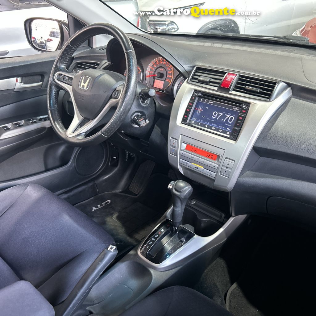 HONDA   CITY SEDAN EX 1.5 FLEX 16V 4P AUT.   BRANCO 2012 1.5 FLEX - Loja