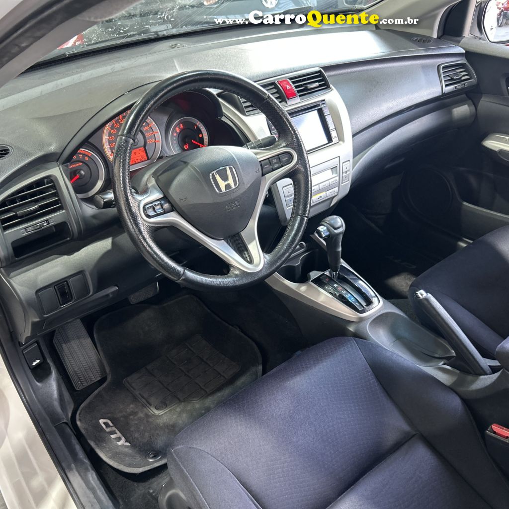 HONDA   CITY SEDAN EX 1.5 FLEX 16V 4P AUT.   BRANCO 2012 1.5 FLEX - Loja