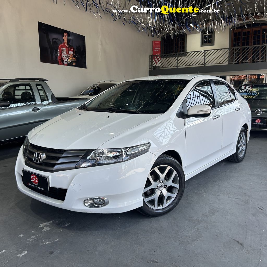 HONDA   CITY SEDAN EX 1.5 FLEX 16V 4P AUT.   BRANCO 2012 1.5 FLEX - Loja