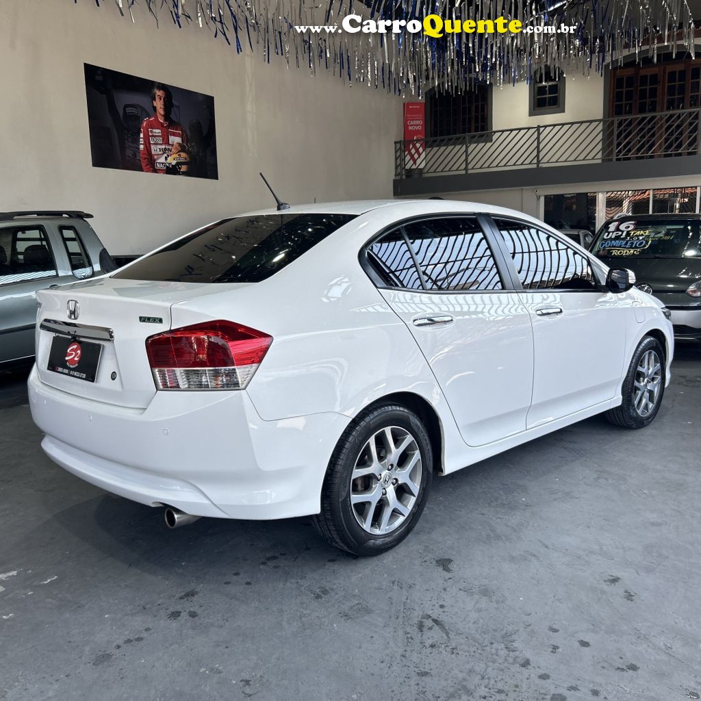 HONDA   CITY SEDAN EX 1.5 FLEX 16V 4P AUT.   BRANCO 2012 1.5 FLEX - Loja
