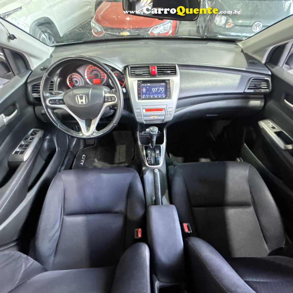 HONDA   CITY SEDAN EX 1.5 FLEX 16V 4P AUT.   BRANCO 2012 1.5 FLEX - Loja
