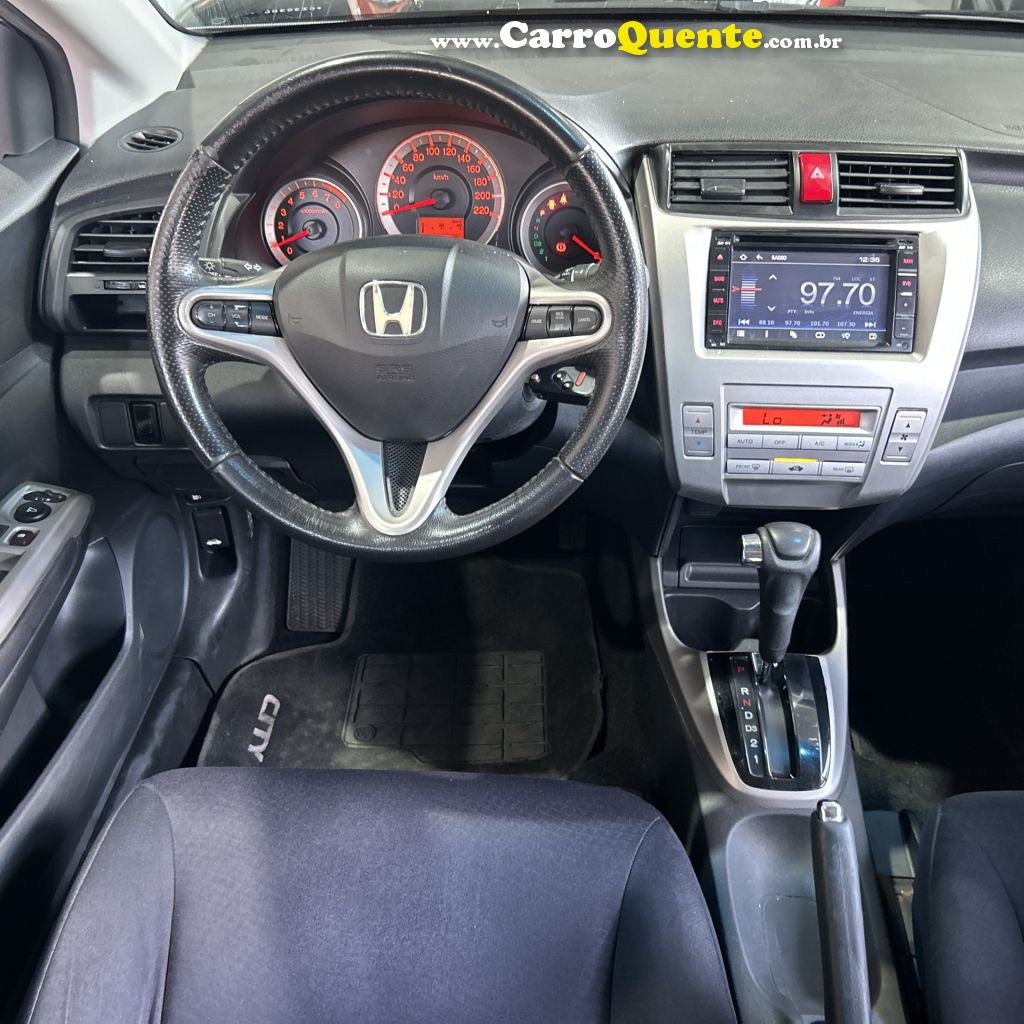 HONDA   CITY SEDAN EX 1.5 FLEX 16V 4P AUT.   BRANCO 2012 1.5 FLEX - Loja