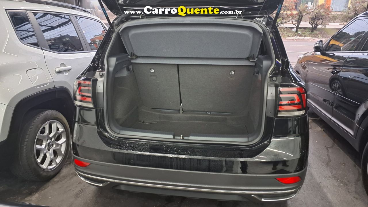 VOLKSWAGEN   T-CROSS HIG. 250 TSI 1.4 FLEX 16V 5P AUT   PRETO 2023 1.4 FLEX - Loja
