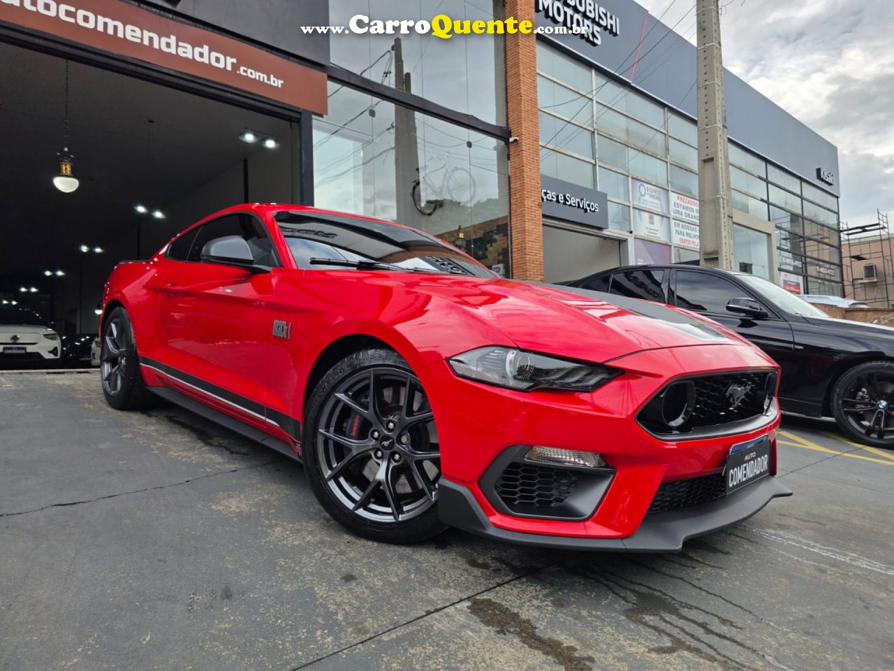 FORD   MUSTANG MACH 1 5.0 V8   VERMELHO 2021 5.0 GASOLINA - Loja