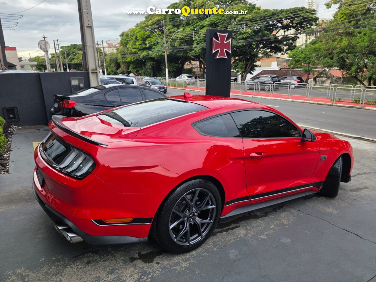 FORD   MUSTANG MACH 1 5.0 V8   VERMELHO 2021 5.0 GASOLINA - Loja