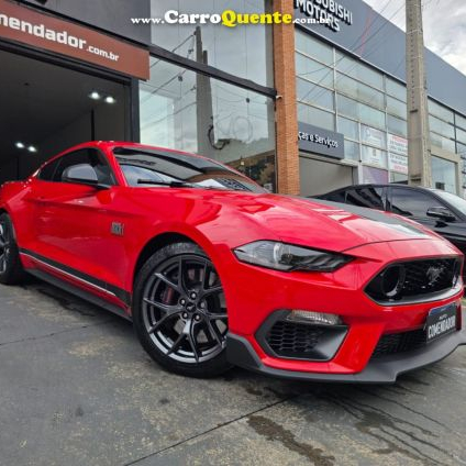 FORD   MUSTANG MACH 1 5.0 V8   VERMELHO 2021 5.0 GASOLINA