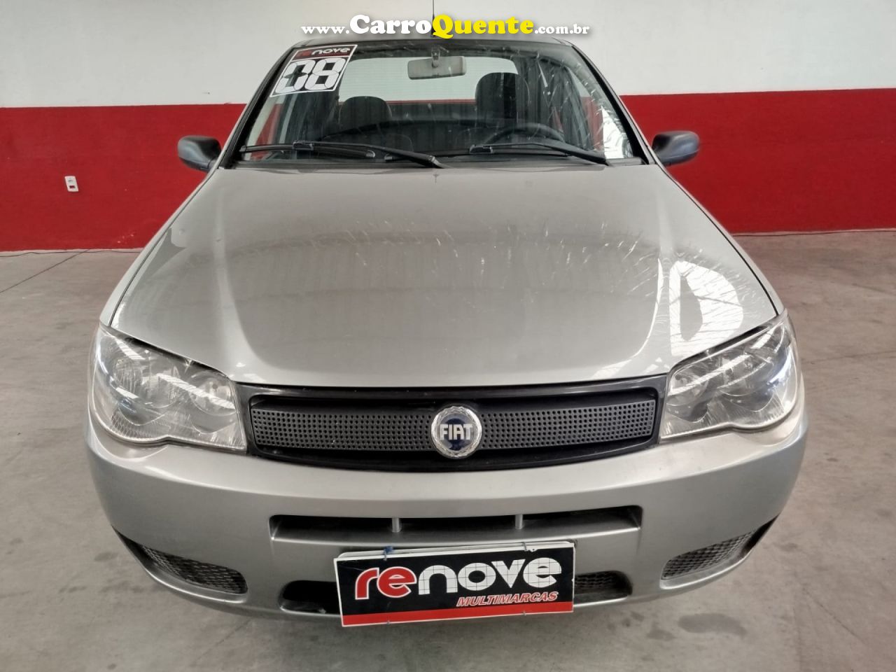 FIAT   SIENA CELEBRATION 1.0 FIRE FLEX 8V 4P   CINZA 2008 1.0 FLEX - Loja