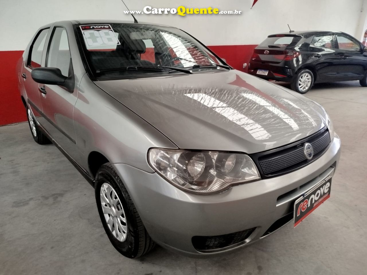 FIAT   SIENA CELEBRATION 1.0 FIRE FLEX 8V 4P   CINZA 2008 1.0 FLEX - Loja