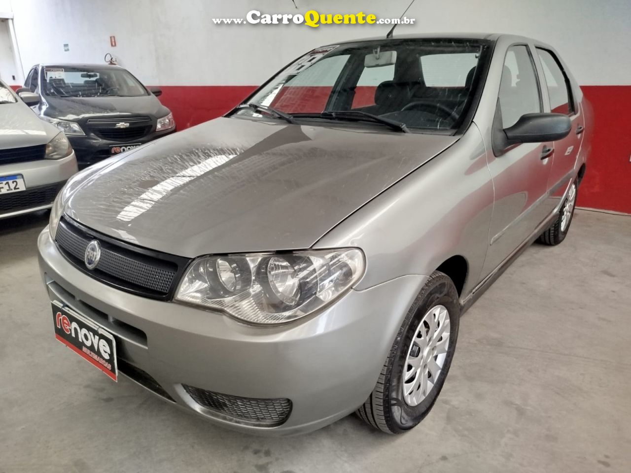 FIAT   SIENA CELEBRATION 1.0 FIRE FLEX 8V 4P   CINZA 2008 1.0 FLEX - Loja