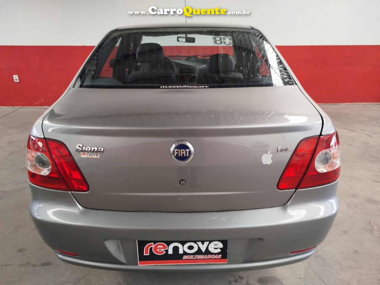 FIAT   SIENA CELEBRATION 1.0 FIRE FLEX 8V 4P   CINZA 2008 1.0 FLEX - Loja