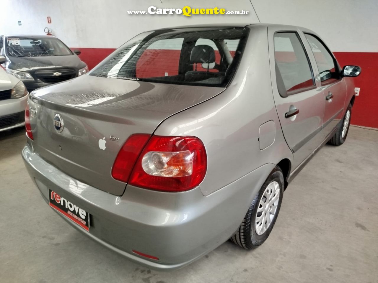 FIAT   SIENA CELEBRATION 1.0 FIRE FLEX 8V 4P   CINZA 2008 1.0 FLEX - Loja