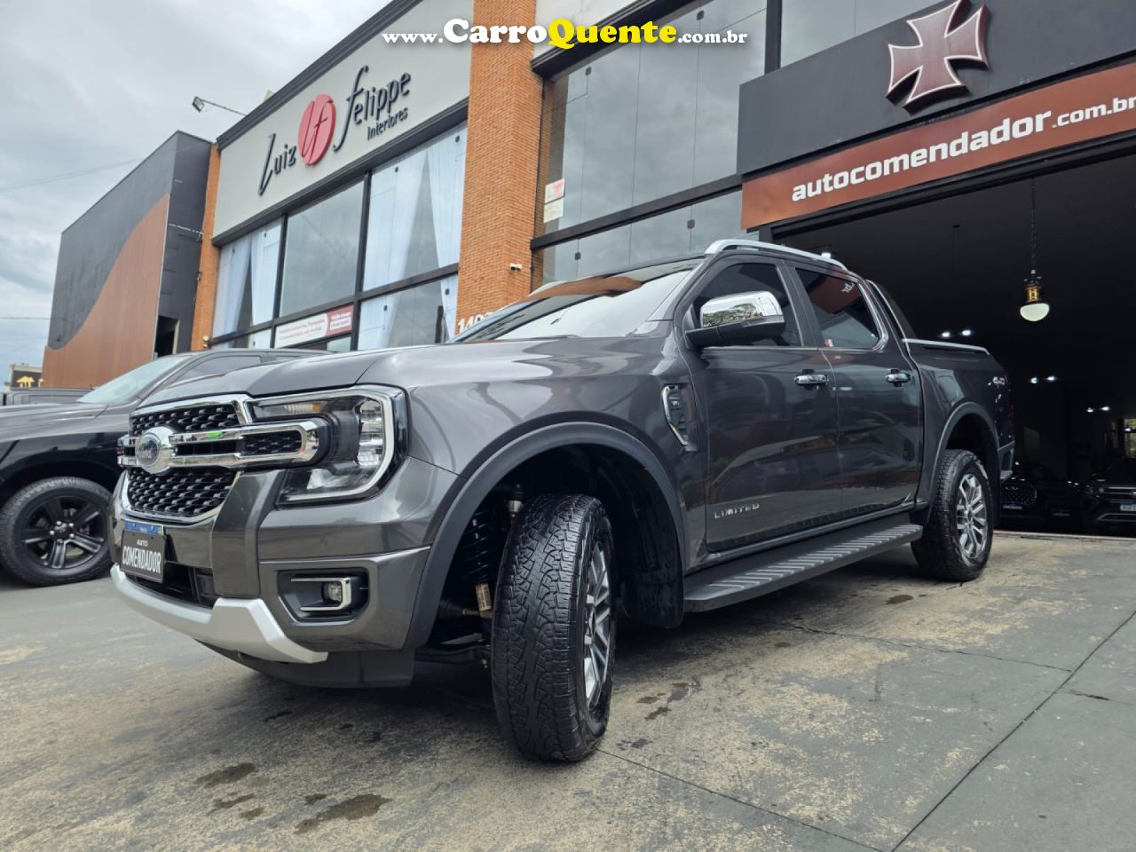 FORD   RANGER LIMITED 3.2 20V 4X4 CD AUT. DIES.   CINZA 2026 3.2 DIESEL - Loja
