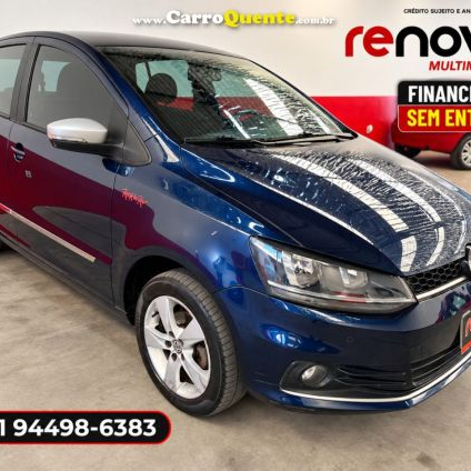 VOLKSWAGEN   FOX ROCK IN RIO 1.6 MI TOTAL FLEX 8V 5P   AZUL 2016 1.6 FLEX