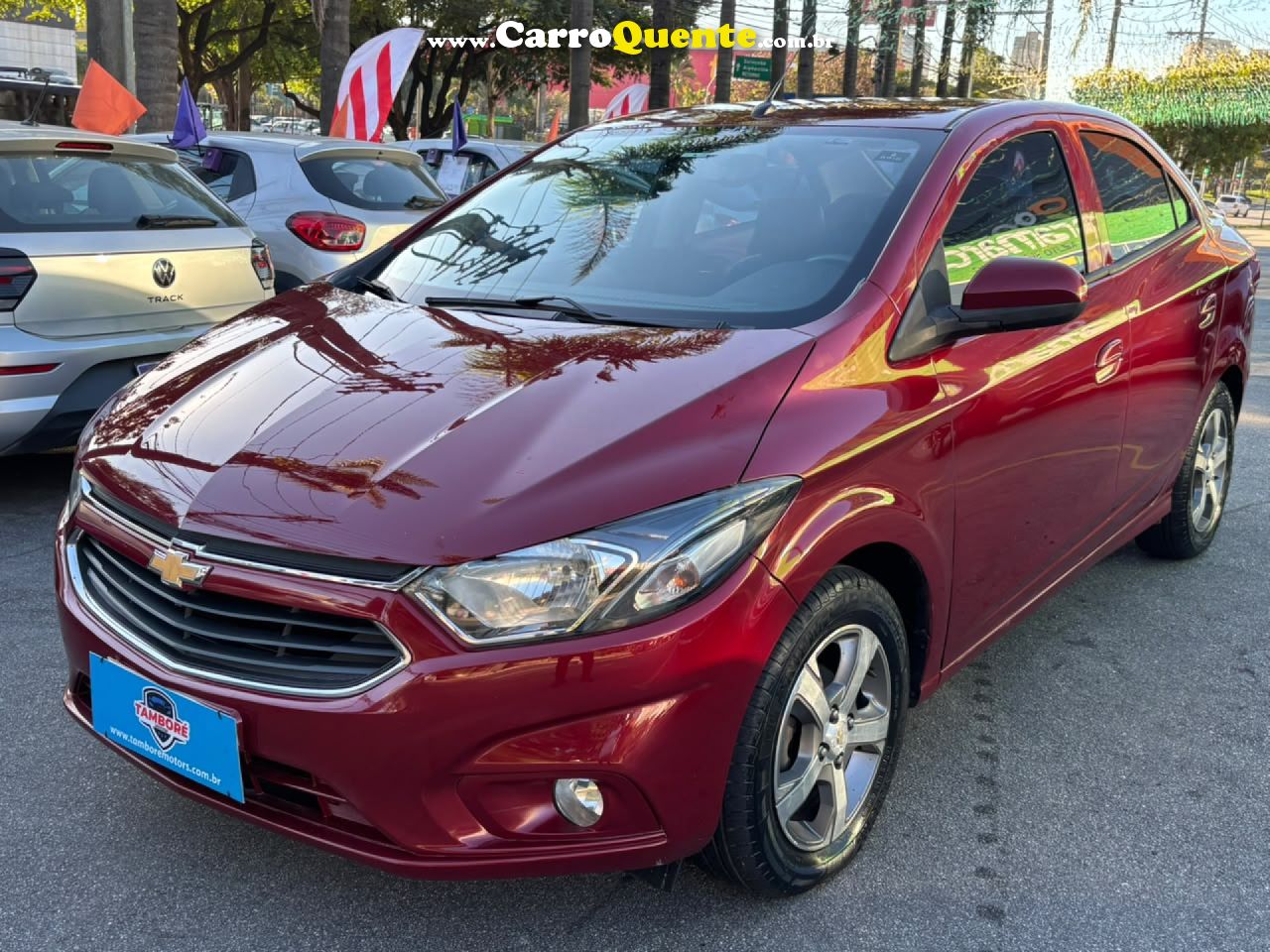 CHEVROLET   PRISMA SED. LTZ 1.4 8V FLEXPOWER 4P AUT.   VERMELHO 2017 1.4 FLEX - Loja