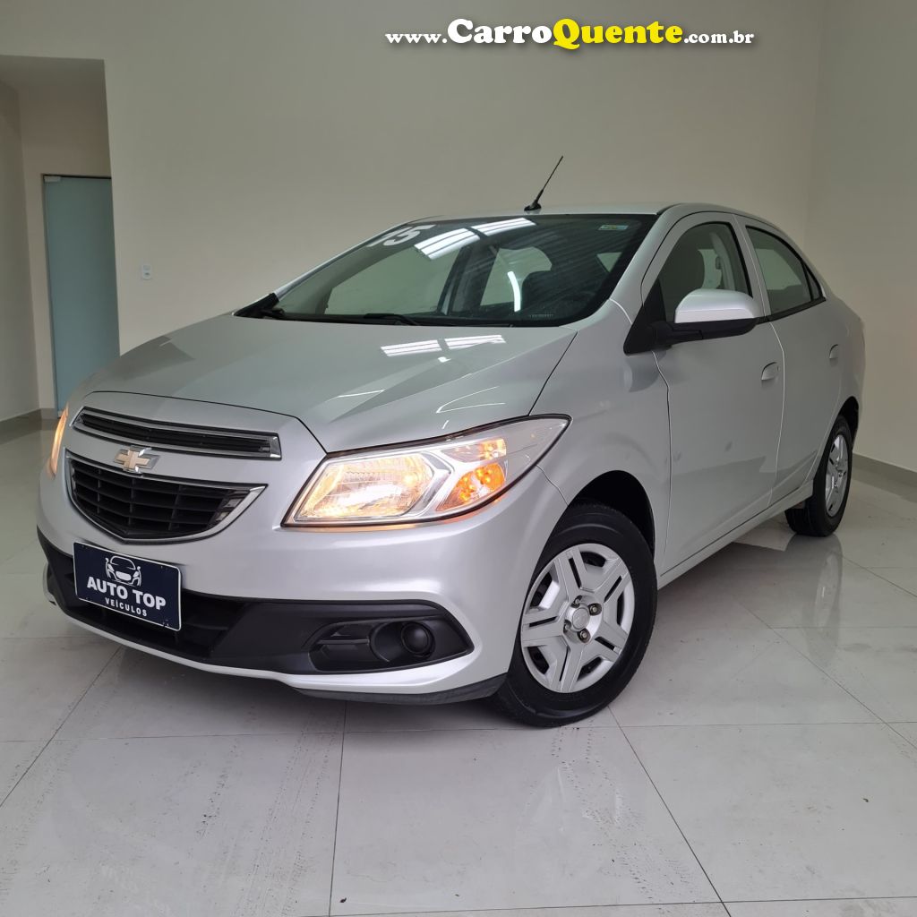 CHEVROLET   PRISMA SED. LT 1.0 8V FLEXPOWER 4P   PRATA 2015 1.0 FLEX - Loja
