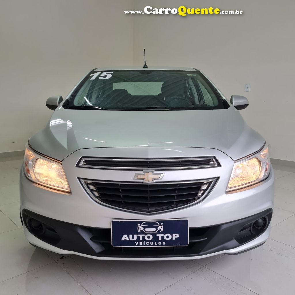 CHEVROLET   PRISMA SED. LT 1.0 8V FLEXPOWER 4P   PRATA 2015 1.0 FLEX - Loja