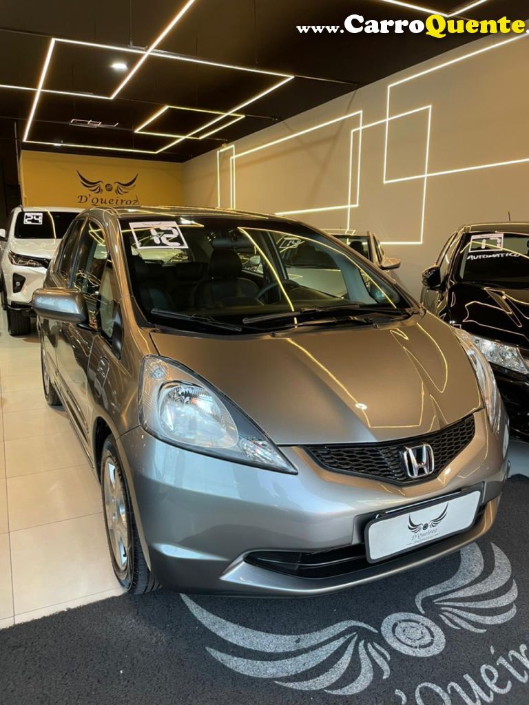 HONDA   FIT LX 1.4 1.4 FLEX 8V16V 5P AUT.   CINZA 2012 1.4 FLEX - Loja