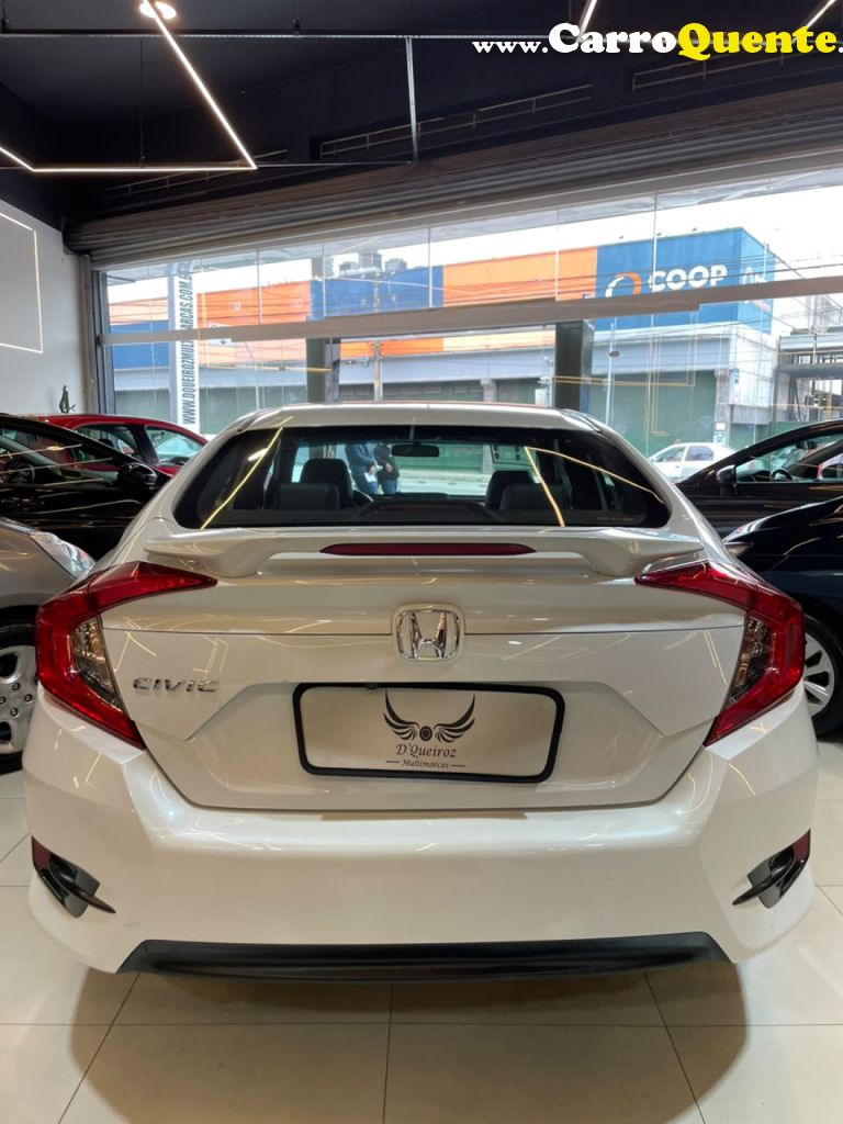 HONDA   CIVIC SEDAN EX 2.0 FLEX 16V AUT.4P   BRANCO 2017 2.0 FLEX - Loja
