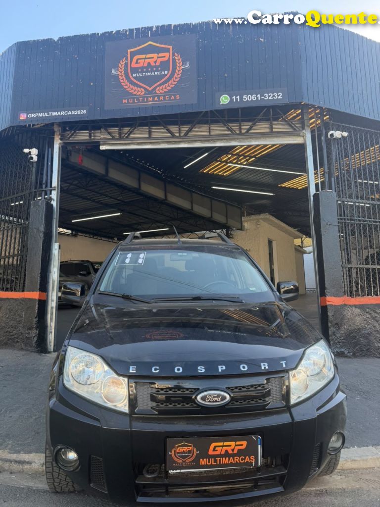FORD   ECOSPORT XLS 1.6 1.6 FLEX 8V 5P   PRETO 2011 1.6 FLEX - Loja