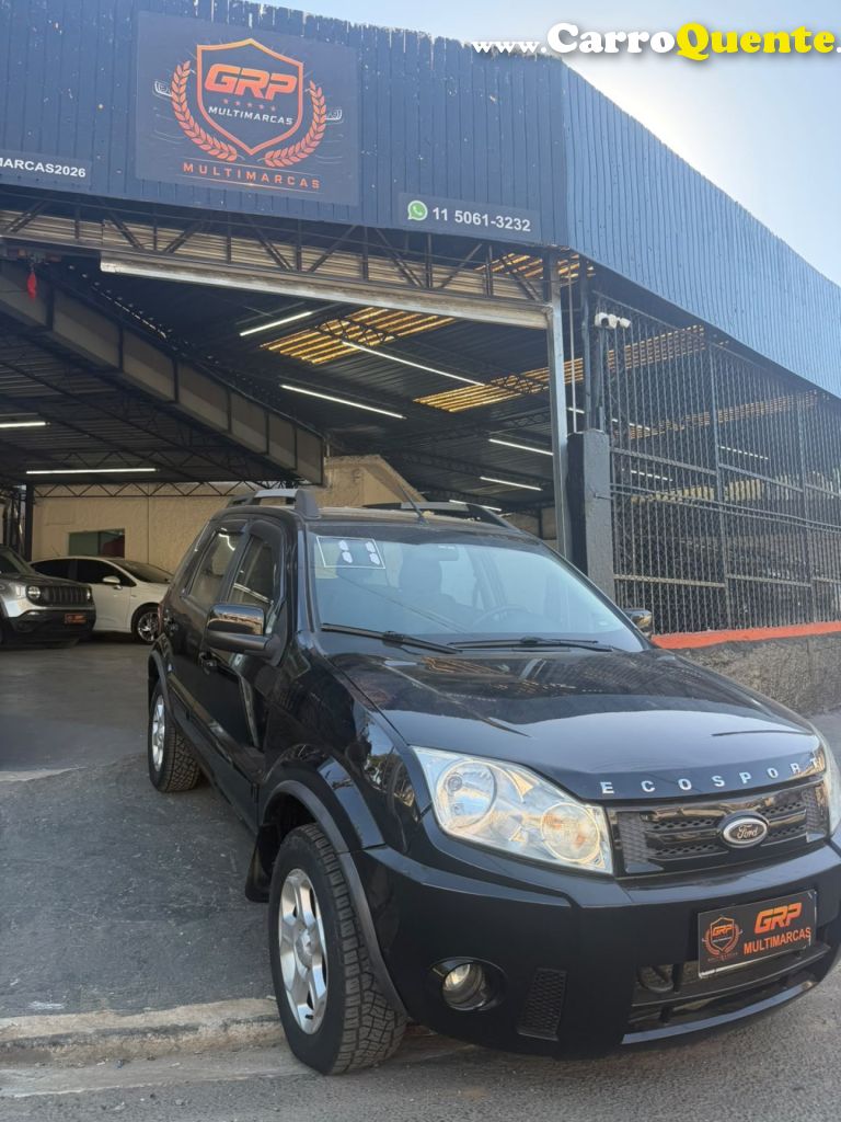 FORD   ECOSPORT XLS 1.6 1.6 FLEX 8V 5P   PRETO 2011 1.6 FLEX - Loja
