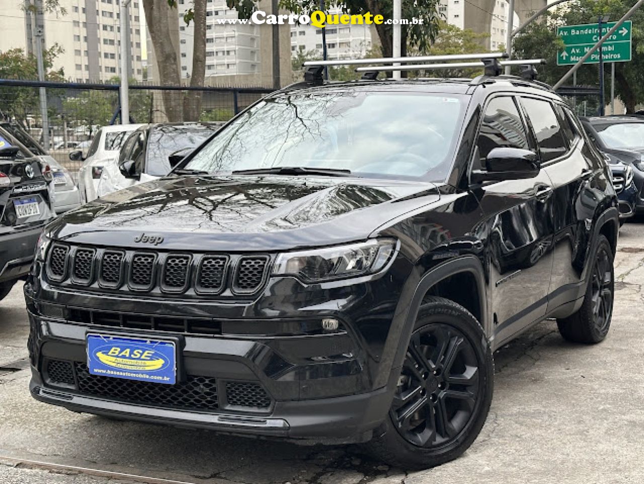 JEEP   COMPASS LONG. T270 1.3 TB 4X2 FLEX AUT.   PRETO 2022 1.3 FLEX - Loja