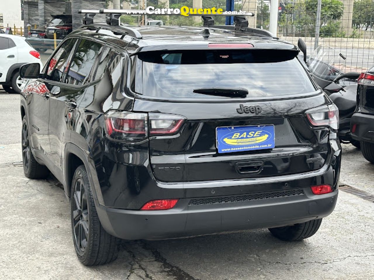 JEEP   COMPASS LONG. T270 1.3 TB 4X2 FLEX AUT.   PRETO 2022 1.3 FLEX - Loja