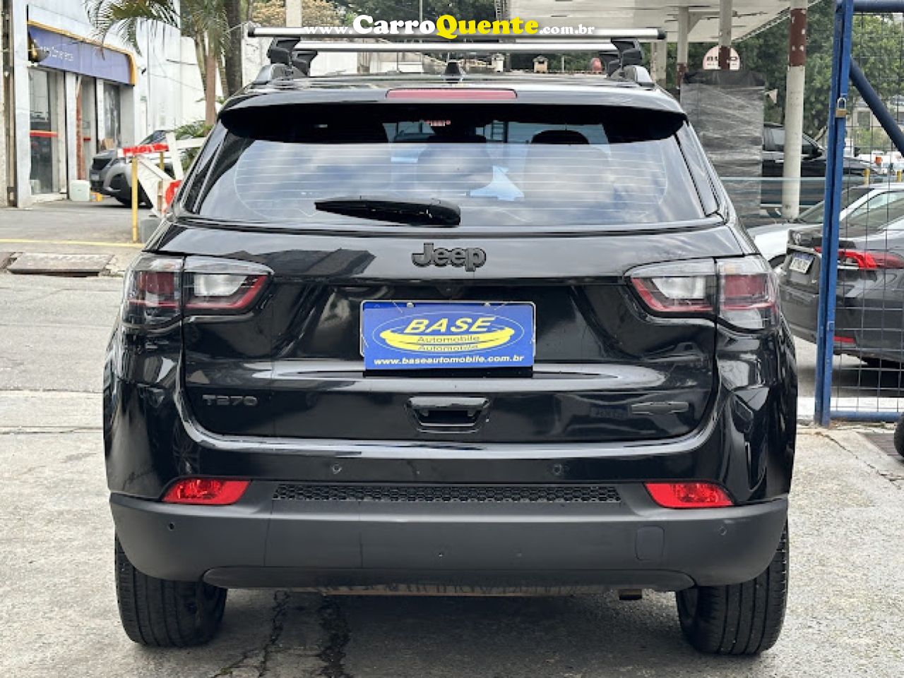 JEEP   COMPASS LONG. T270 1.3 TB 4X2 FLEX AUT.   PRETO 2022 1.3 FLEX - Loja
