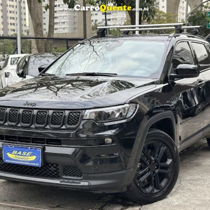 JEEP   COMPASS LONG. T270 1.3 TB 4X2 FLEX AUT.   PRETO 2022 1.3 FLEX